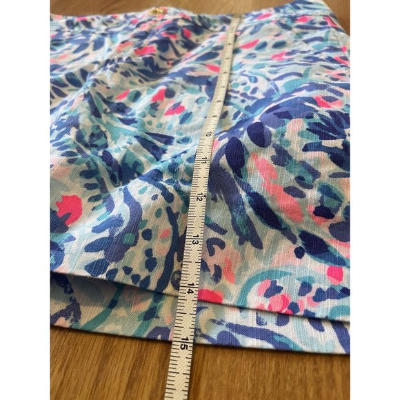 Lily Pulitzer Blue Pink Skort Size 4 - Picture 9 of 9